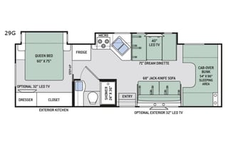 2017 Thor Motor Coach Four Winds 29G