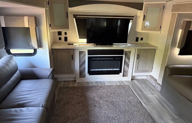 Both couches turn into a pull out bed