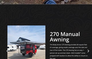 Toy hauler off-road Sunset Park RV  109E 2024