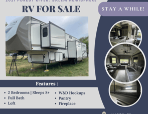 Forest River RV Salem Hemisphere 369BL