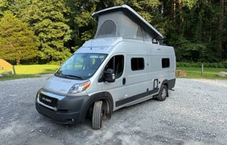 Adventure-Ready Camper Van with Pop-Top