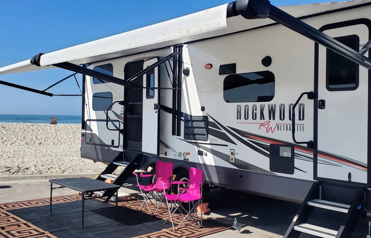 Enjoy the sunset or sunrise at the beach or anywhere in SD county.