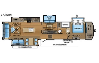 Large, family friendly fifth wheel *Delivery Only*