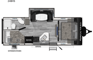 2024 Heartland North Trail 24BHS