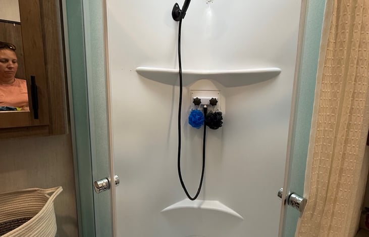 Corner Shower