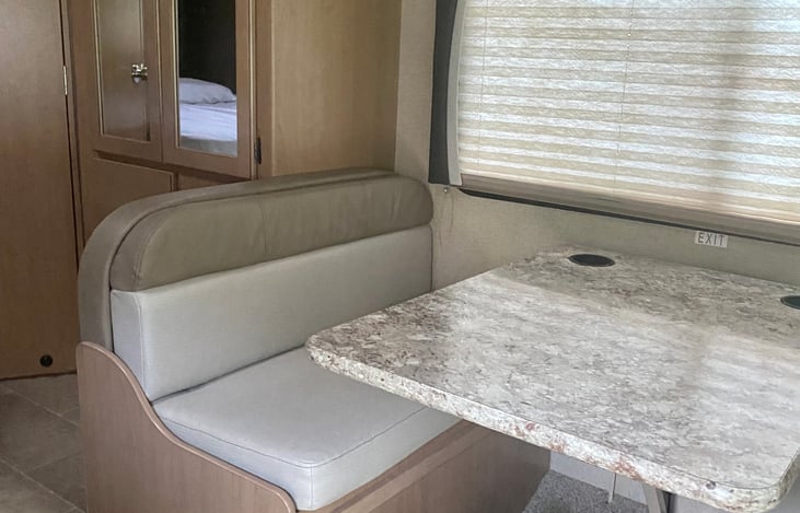 Table turns into bed