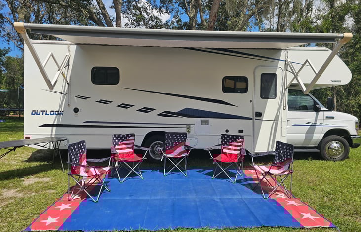 Your seats waiting... enjoy the freedom of the outdoors!