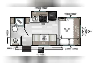 2020 E-Pro Cute and Cozy Couples Camper
