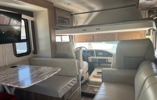 Family unit with two full-sized bathrooms.