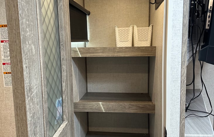 Walk-in closet--some houses don't even offer that!