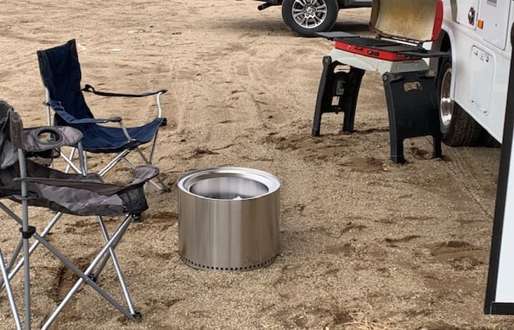 On a beach somewhere.