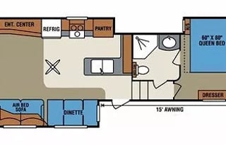 2011 KZ Durango D325CK