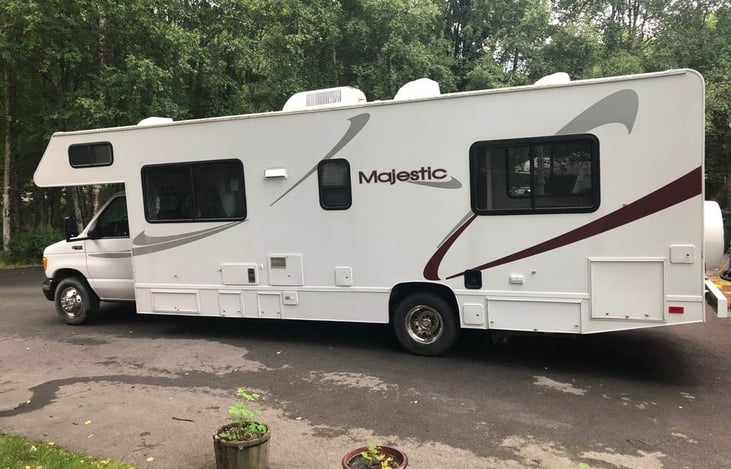 She's big and roomy but comfortable for anyone to drive.