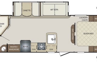 2018 Keystone RV - Bullet 272BHS