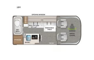 T2022 CONVENIENT & EASY TO DRIVE RV!!  SCOPE 18M