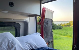 The Vansion - A red van that's just the right size