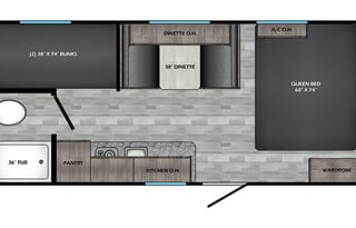 2021 CrossRoads RV Zinger Lite ZR18BH