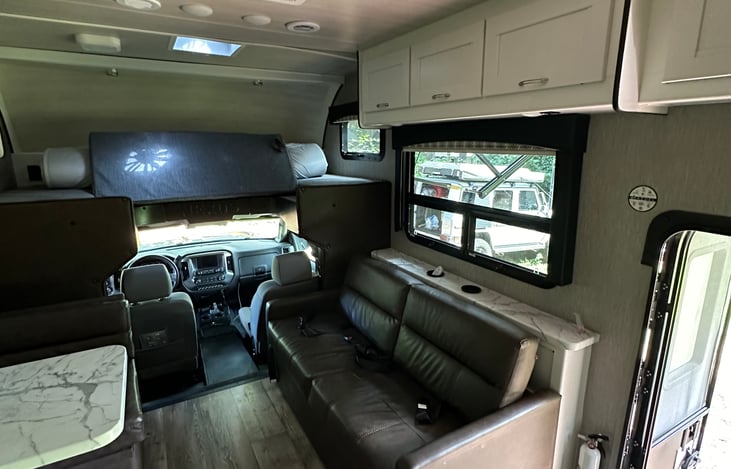 Sofa Sleeper, Bunk over cab