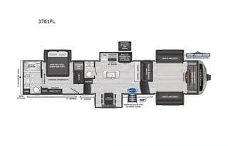 Montana Legacy | Large Luxurious RV with 5 slides