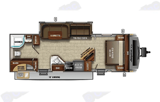 Fireside RV's 2021 Jayco White Hawk 27RB LMI1125