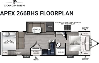2025 Coachmen RV Apex Ultra-Lite 266BHS - "Trey"