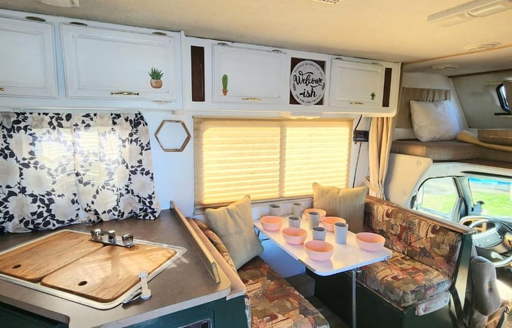 If you walk in and look to the right.