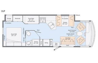 31 foot class A perfect for groups and families