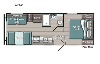 2022 Gulf Stream RV Ameri-Lite Ultra Lite 22RSD