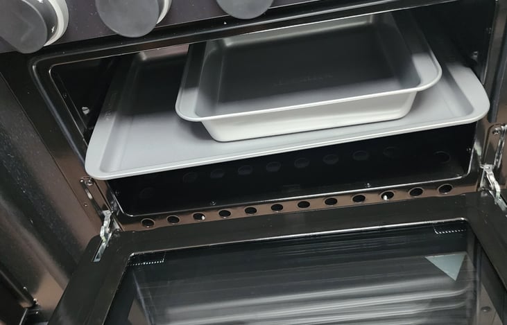 The oven even has what you need!