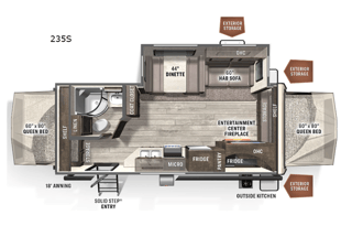 2022 Forest River RV Rockwood Roo 235S