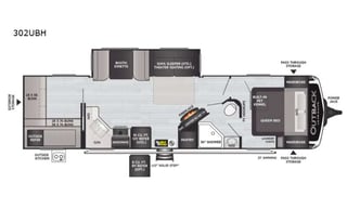 2021 Keystone RV Outback Ultra Lite 302UBH