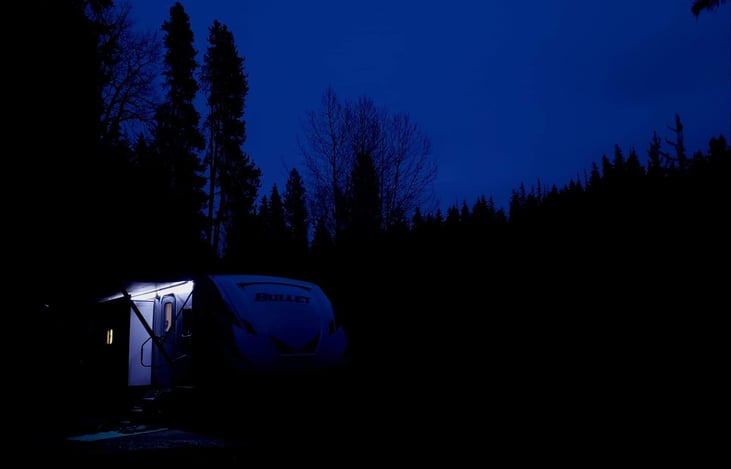 Enjoying early April camping all alone off little naches River headed up chinook pass on hwy 410