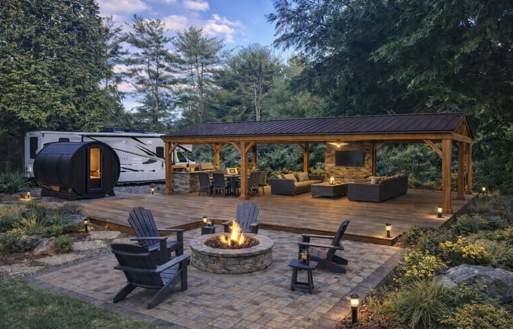 Stationary lakeside RV rental retreat (coming soon)