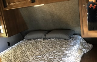 Family fun bunkhouse travel trailer