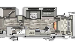 Coleman Lantern | Large Modern Bunkhouse sleeps 9