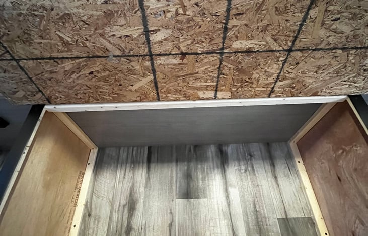 Storage under Queen bed