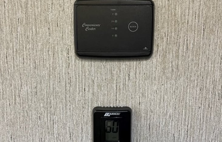 AC and rear black tank sensor