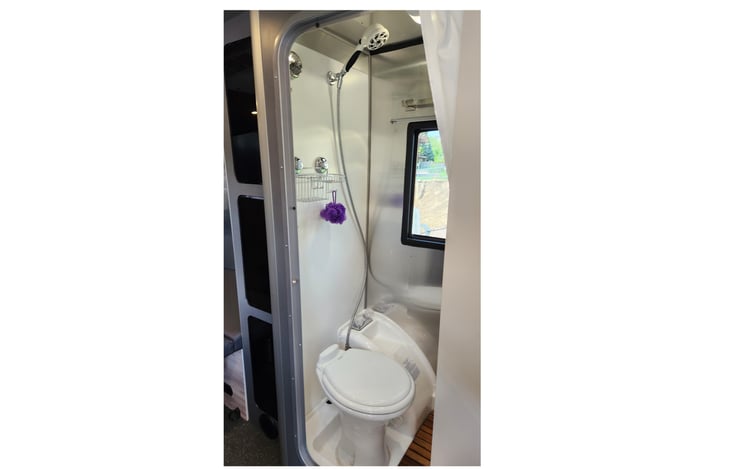 A wet bath allows you to feel human again after a long day in the outdoors. And no more late night trips in the cold  to the outhouse!