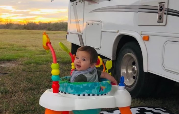 On a friends ranch in Kennedy, TX