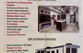 2023 Cross Roads RV Hampton HP370FDL