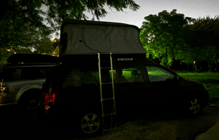 Sleeps 4, Dodge Grand Caravan, mini RV