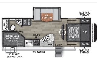 2020 Coachmen RV Freedom Express Ultra Lite 257BHS