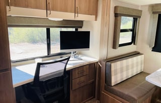 Imagine’s family and pet friendly camper