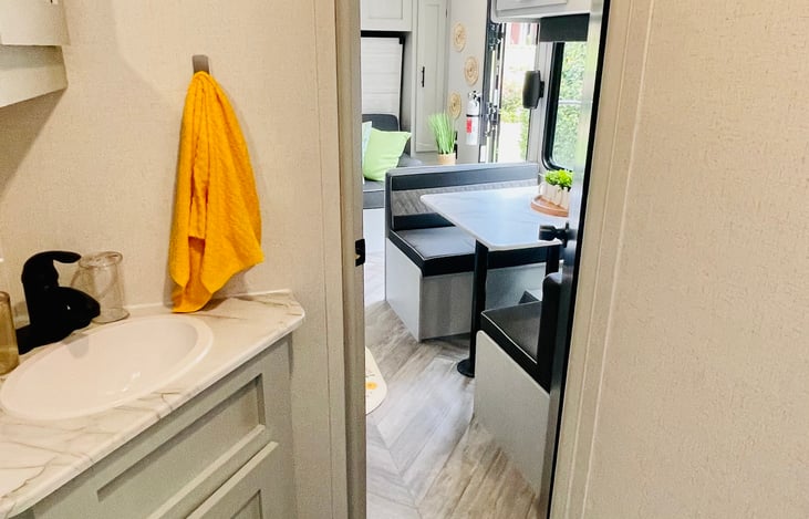 View from the bathroom