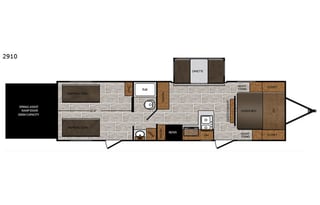 2018 Prime Time RV Fury 3110