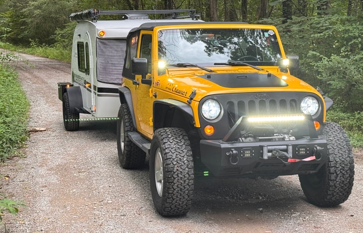 The lightweight Luna Rover can be towed by any vehicle capable of handling its 2,275 lb gross weight rating and 270 lb tongue weight. Delivery options are available for those who require it.