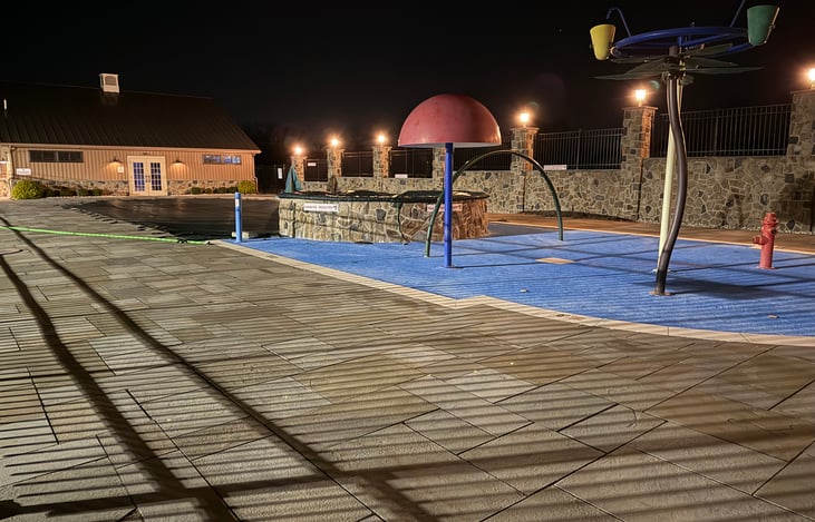 Pool (it is currently winterized)