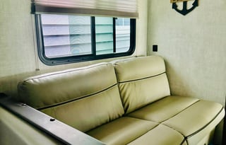 HOME-ON-THE-WHEEL spacious travel trailer