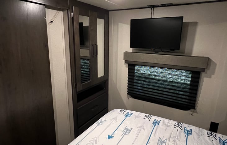 Lots of storage in the Master bedroom