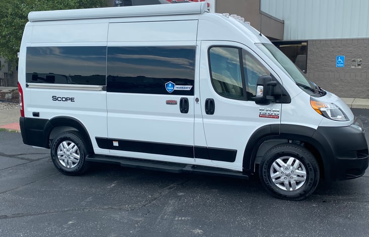 Slide door screen, power side mirrors